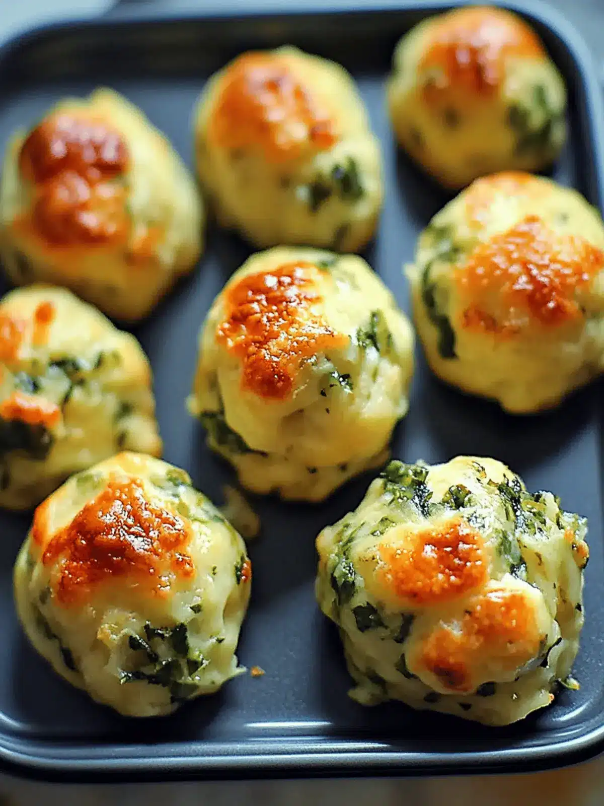Käse-Lauch-Bällchen für den perfekten Snackgenuss 2 Käse-Lauch-Bällchen