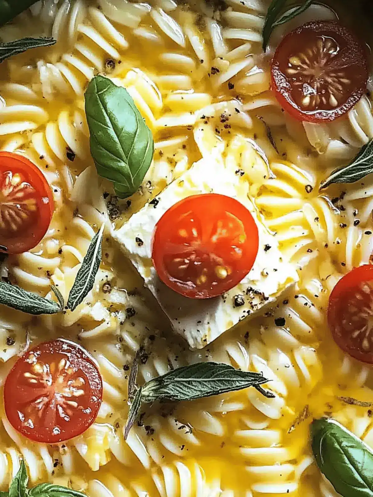 Gebratene Feta-Pasta Schnelle und köstliche Rezeptidee 4 Gebratene Feta-Pasta Schnelle und köstliche Rezeptidee