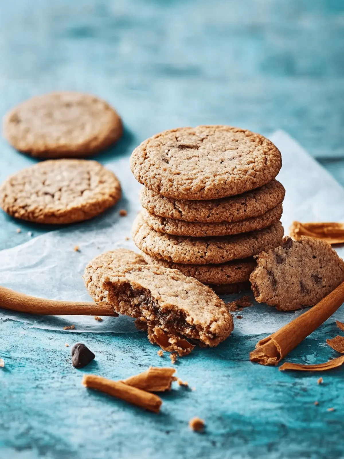 Knusprige Air Fryer Schokoladenkekse in 8 Minuten 4 Knusprige Air Fryer Schokoladenkekse in nur 8 Minuten