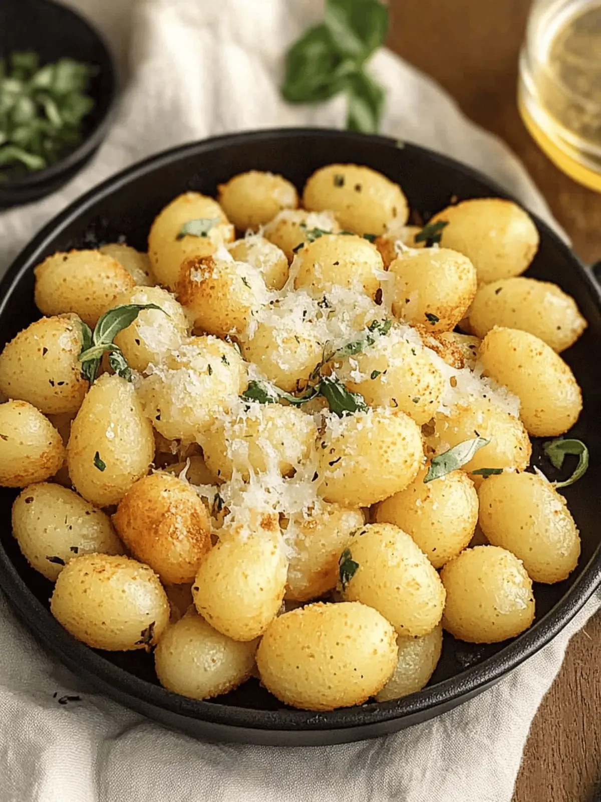 Krosse Airfryer Gnocchi mit Käse und Gemüse 4 Airfryer Gnocchi