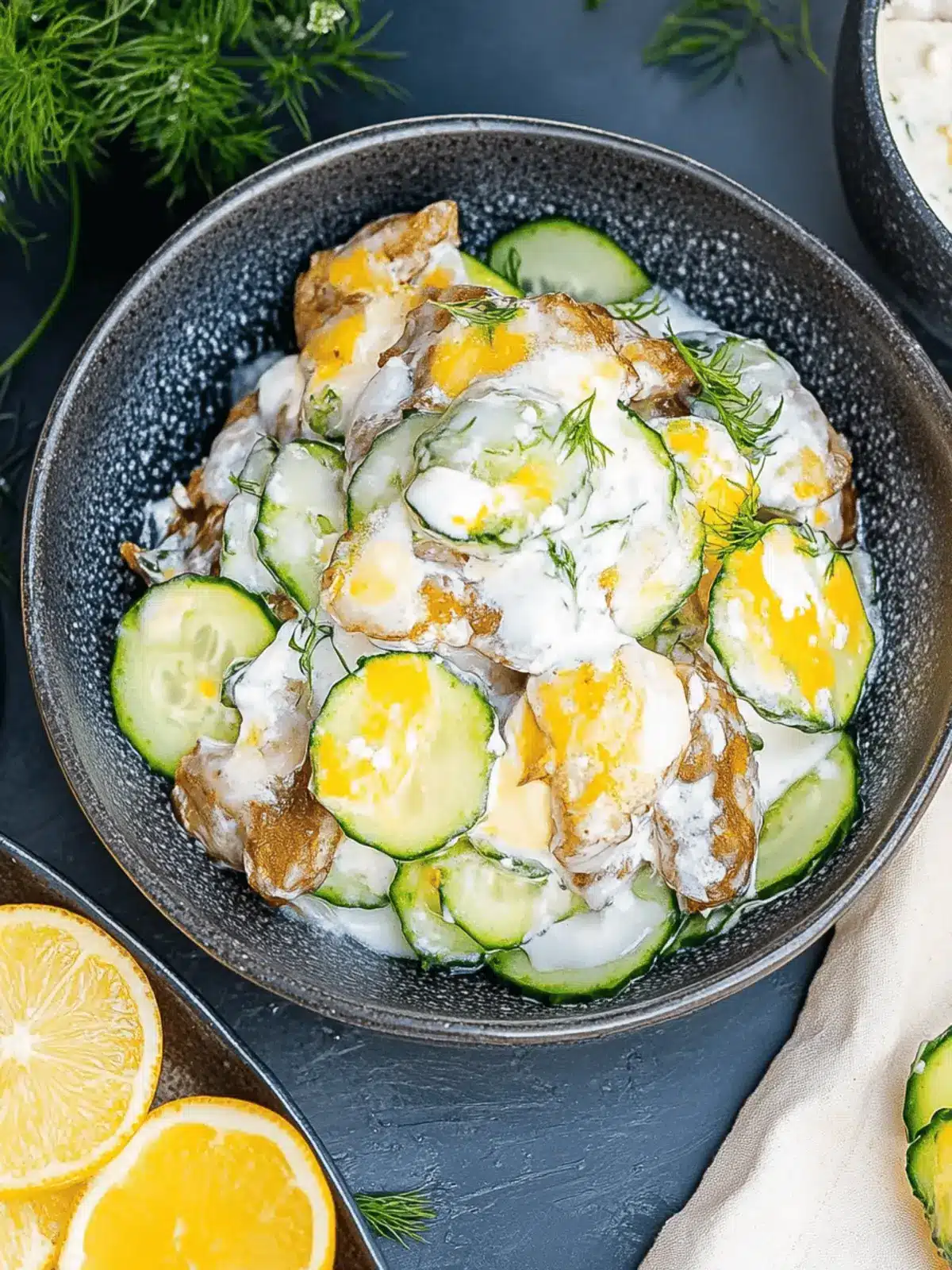 Knuspriger Kartoffelsalat für jeden Anlass 5 Knuspriger Kartoffelsalat