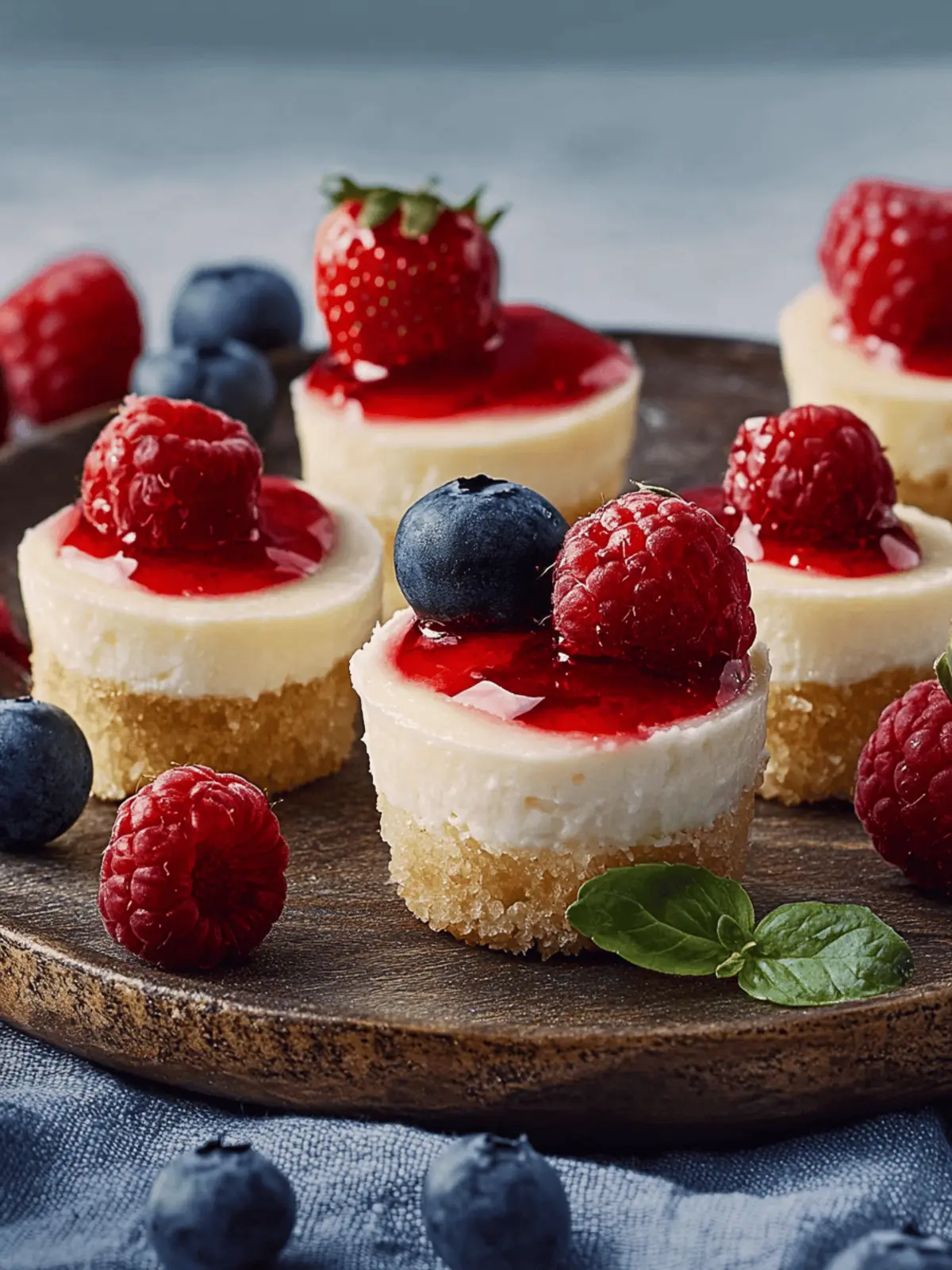Mini-Käsekuchen: Ein Genuss für jeden Anlass 2 Mini-Käsekuchen