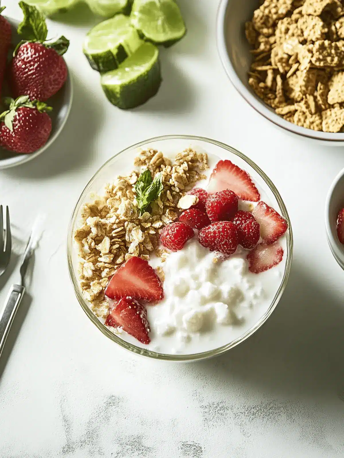 Erdbeer-Käsekuchen-Schüssel: Lecker für jeden Anlass 5 Erdbeer-Käsekuchen-Schüssel