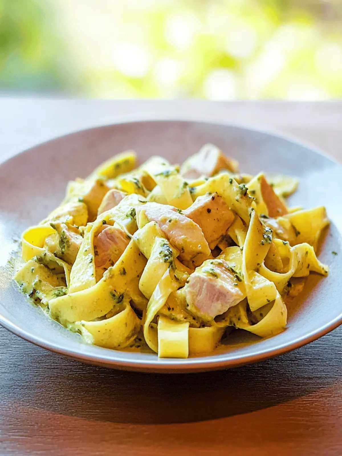 Cremiges Hähnchenragout mit Bandnudeln genießen 2 Cremiges Hähnchenragout mit Bandnudeln