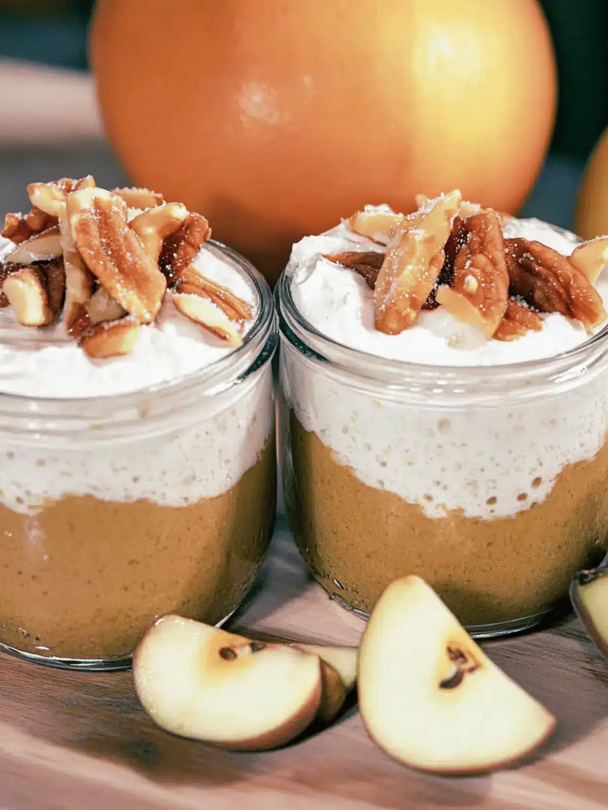 Zimtcreme mit Apfelmus für schnellen Genuss 2 Zimtcreme mit Apfelmus