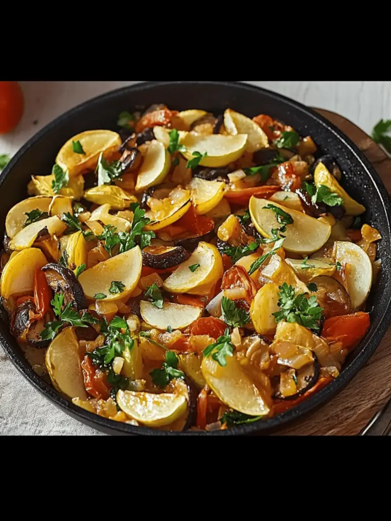 Vegetarische Gemüsepfanne