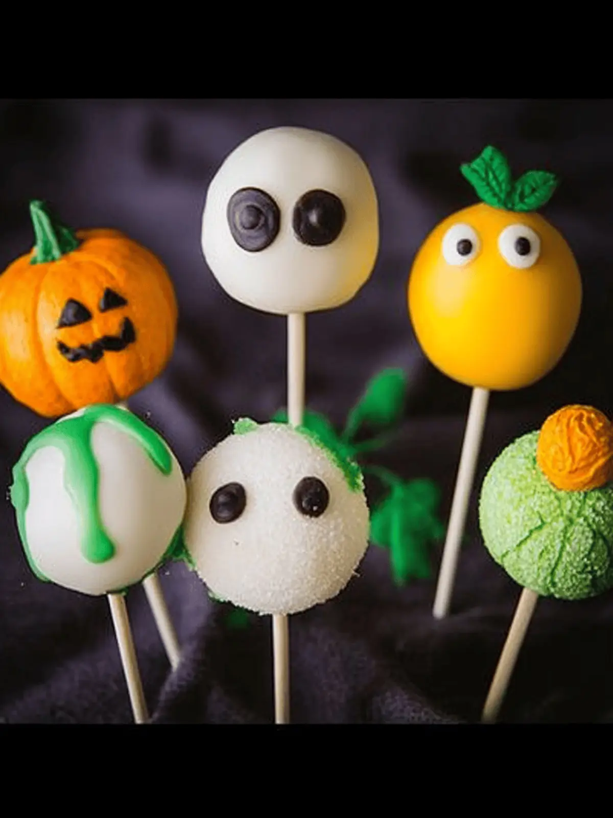 Halloween-Kuchen-Pops
