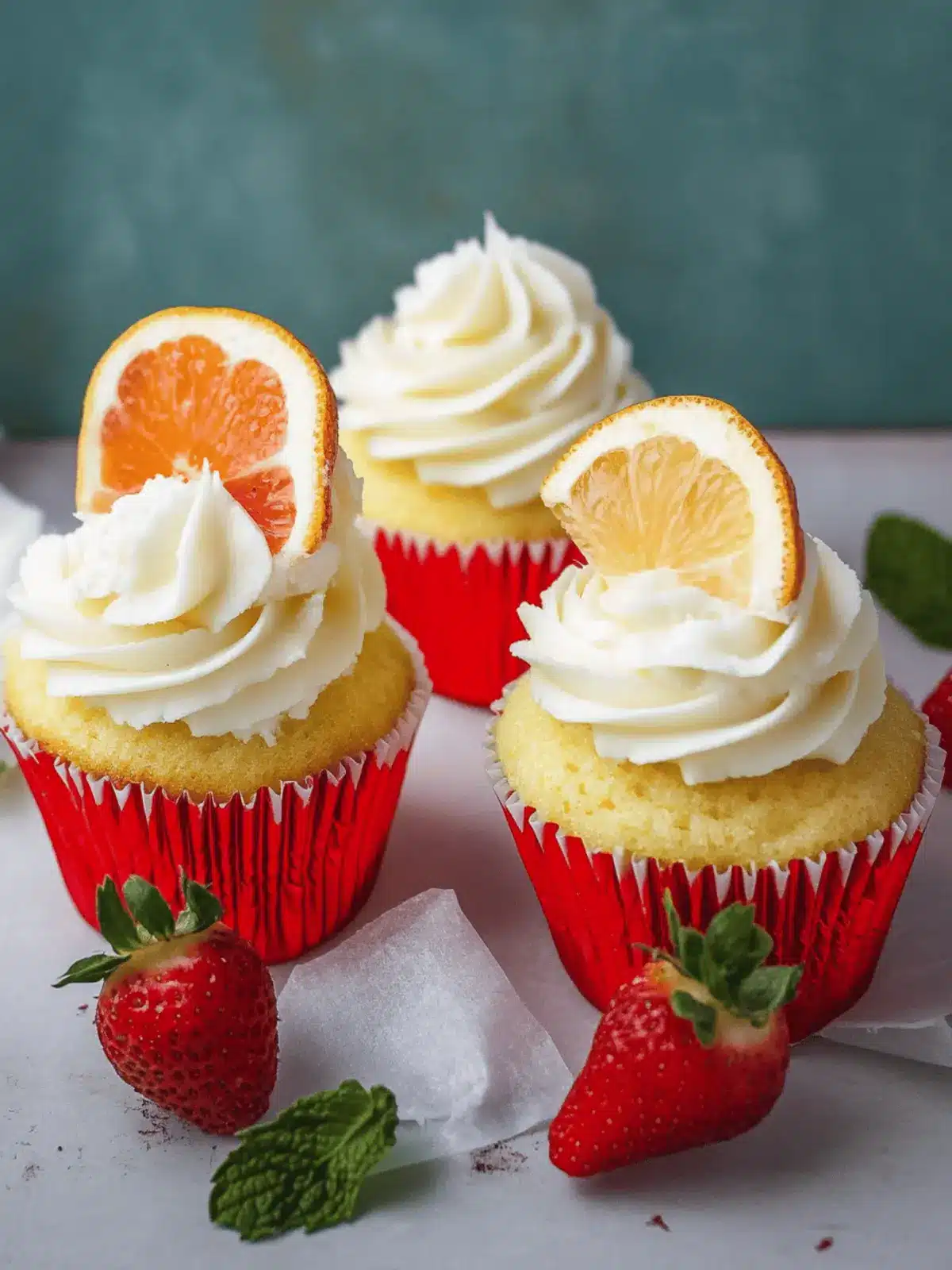 Erdbeer Cupcakes – Muffins Rezept für den Sommer 2 Erdbeer Cupcakes – Muffins Rezept