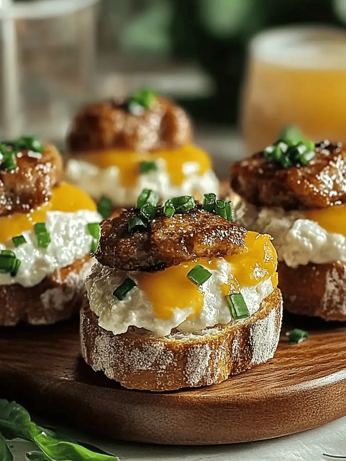 Mini Würstchen-Ei Muffin Slider Rezept