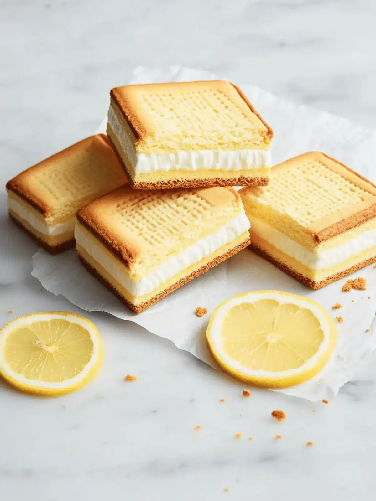 Cremige Vanille-Träume zwischen zwei Keksen 4 Creamy vanilla dreams between two cookies