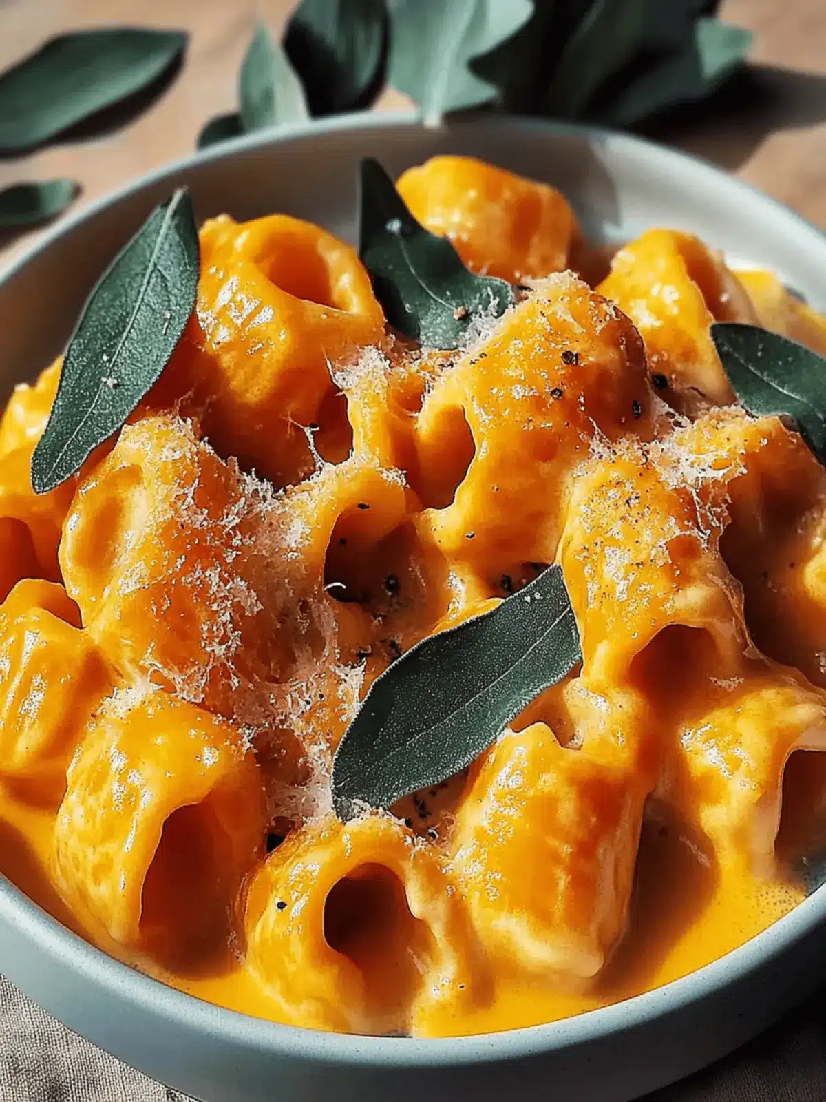 Kürbis Parmesan Pasta Creme – Herbstgenuss pur 4 Kürbis Parmesan Pasta Creme