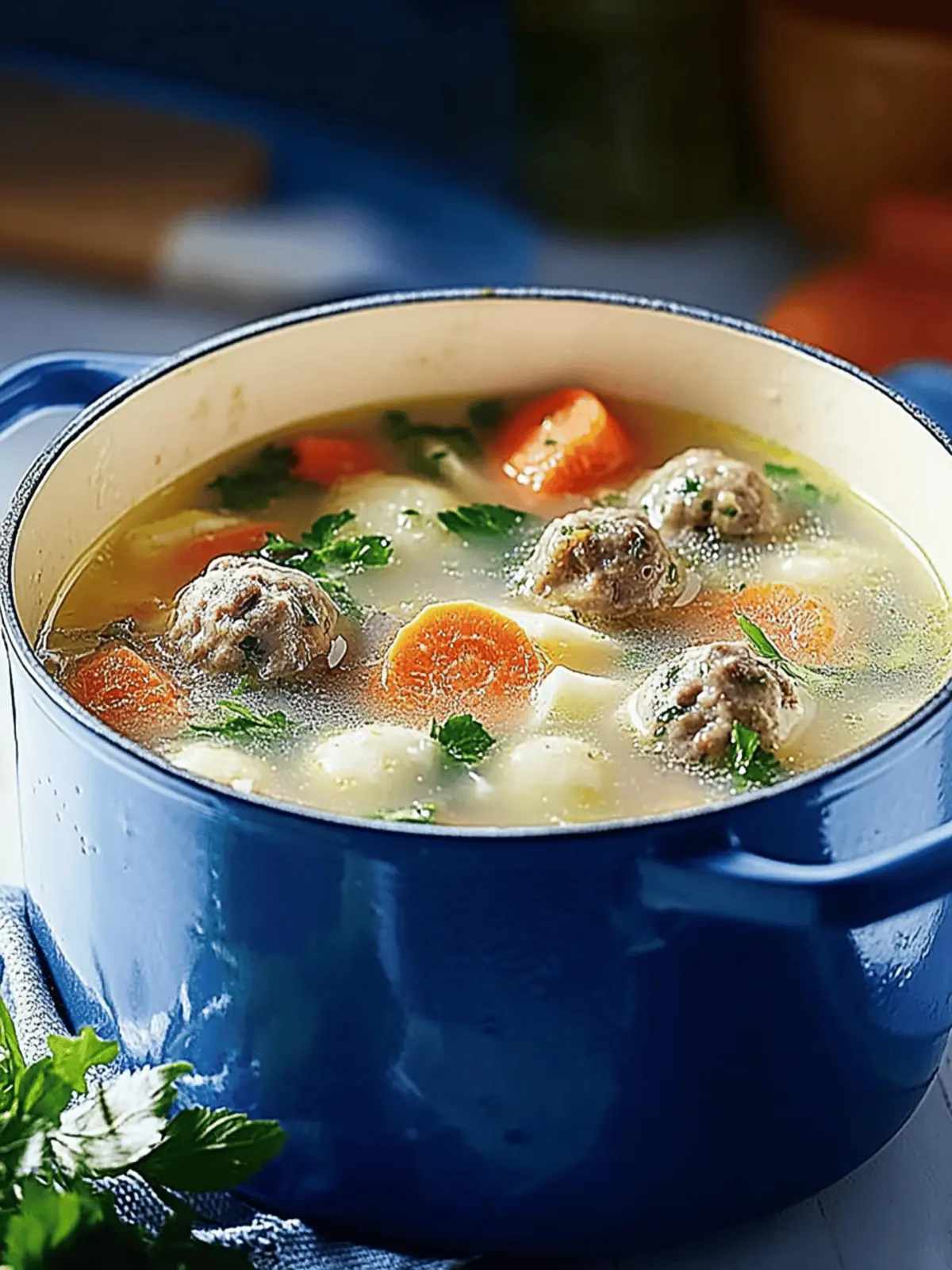 Kohlrabi Suppentopf mit Hackbällchen leicht gemacht 2 Kohlrabi Suppentopf mit Hackbällchen
