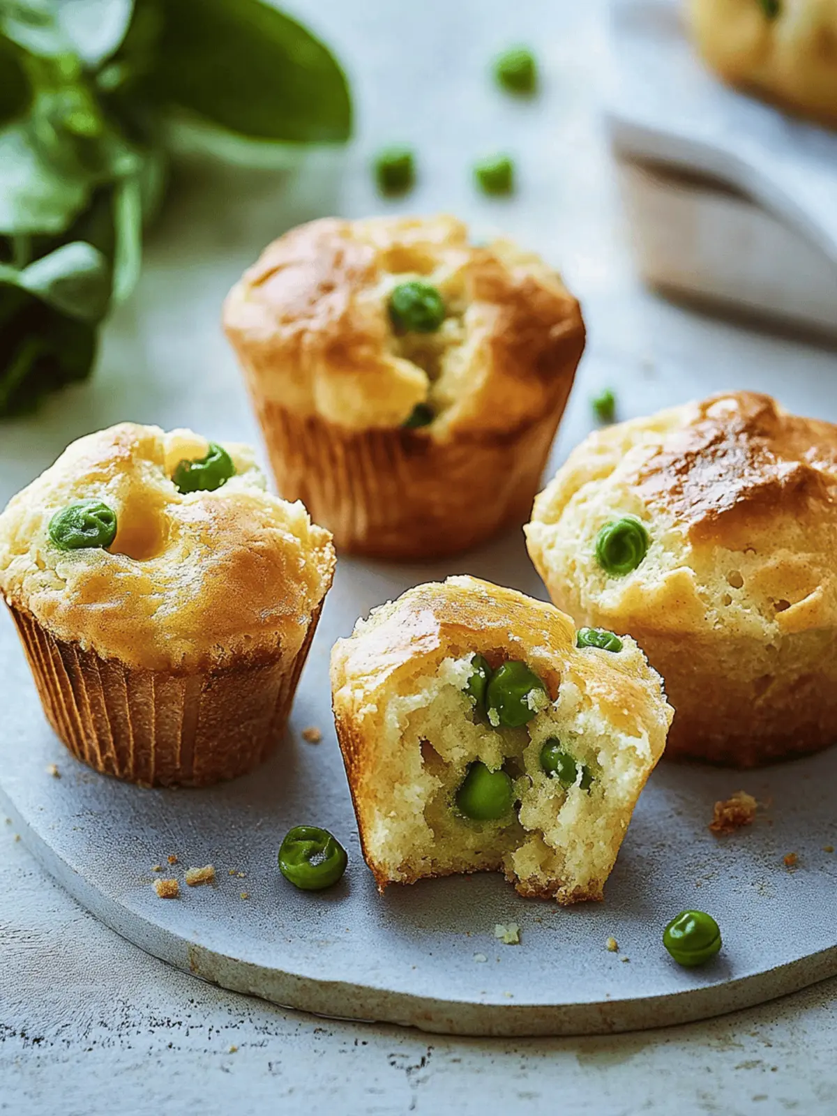Schnelle herzhaft Muffins