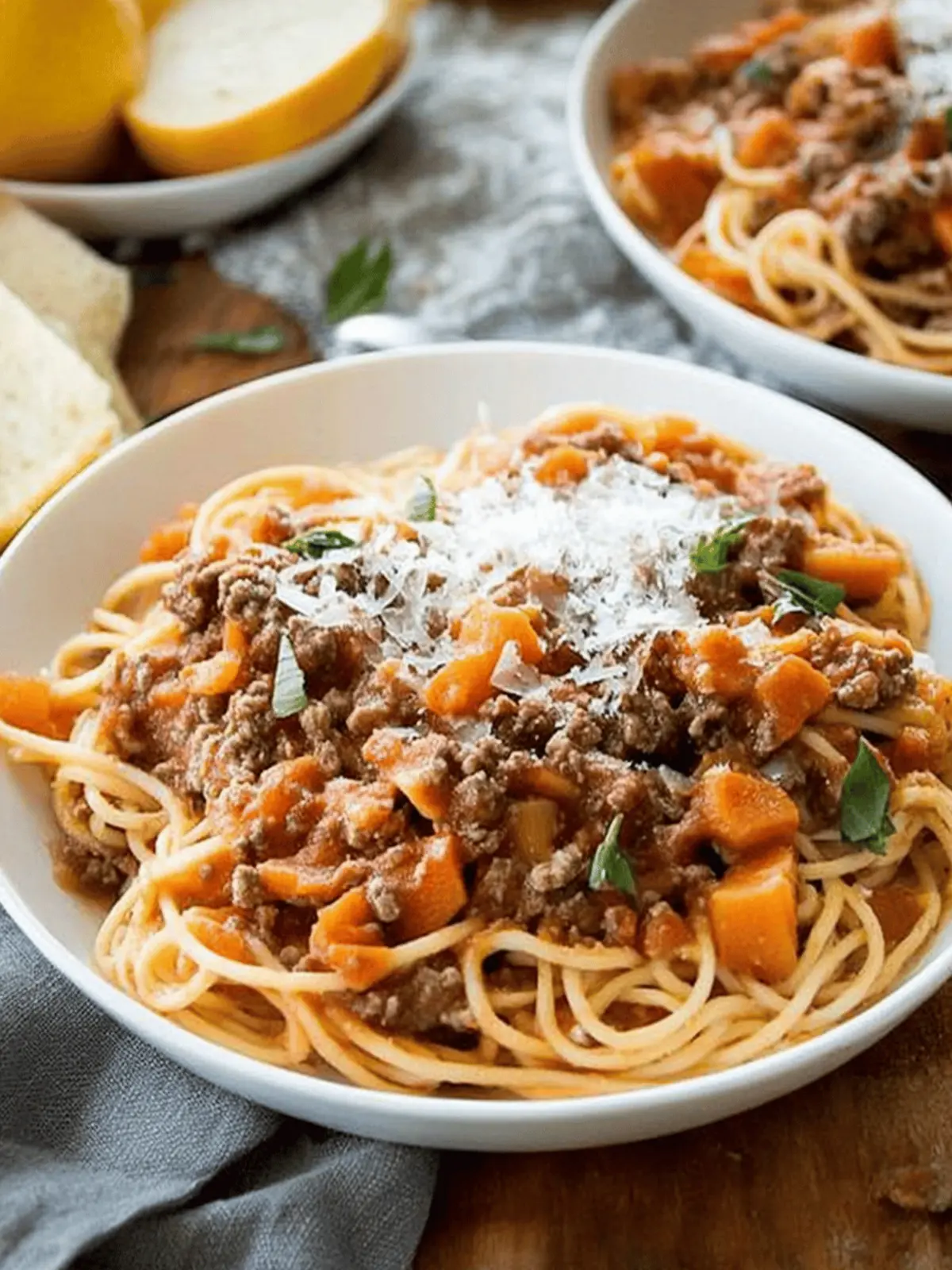Vegetarische Türkische Pasta mit Linsen