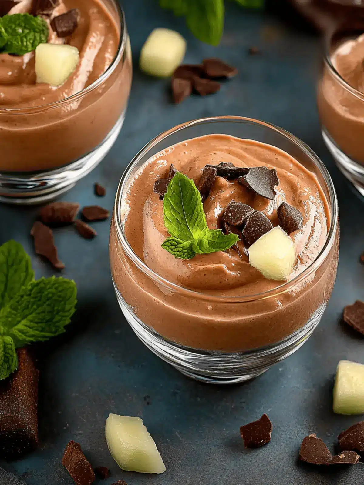 Mousse au Chocolat ohne Ei
