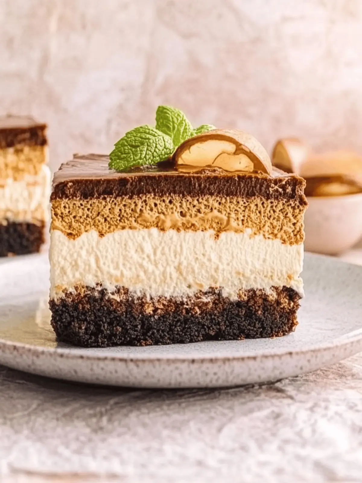 Tiramisu-Brownies
