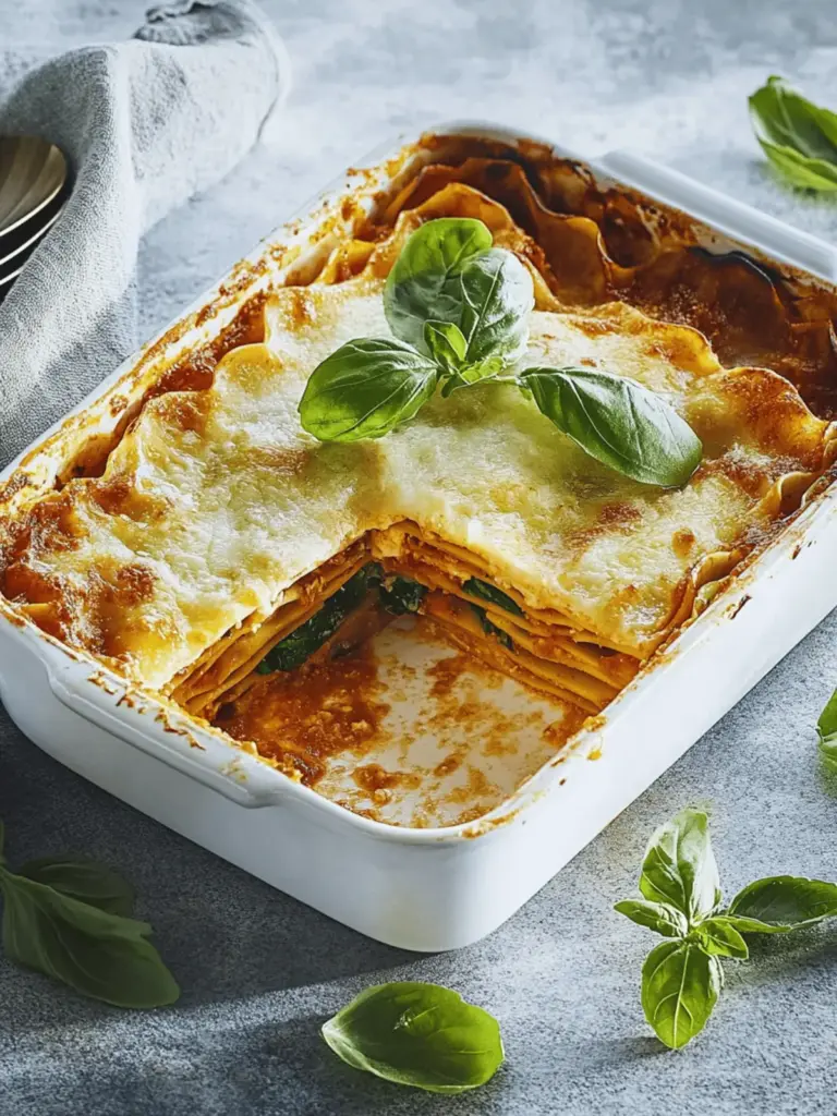 Leckere Kürbislasagne