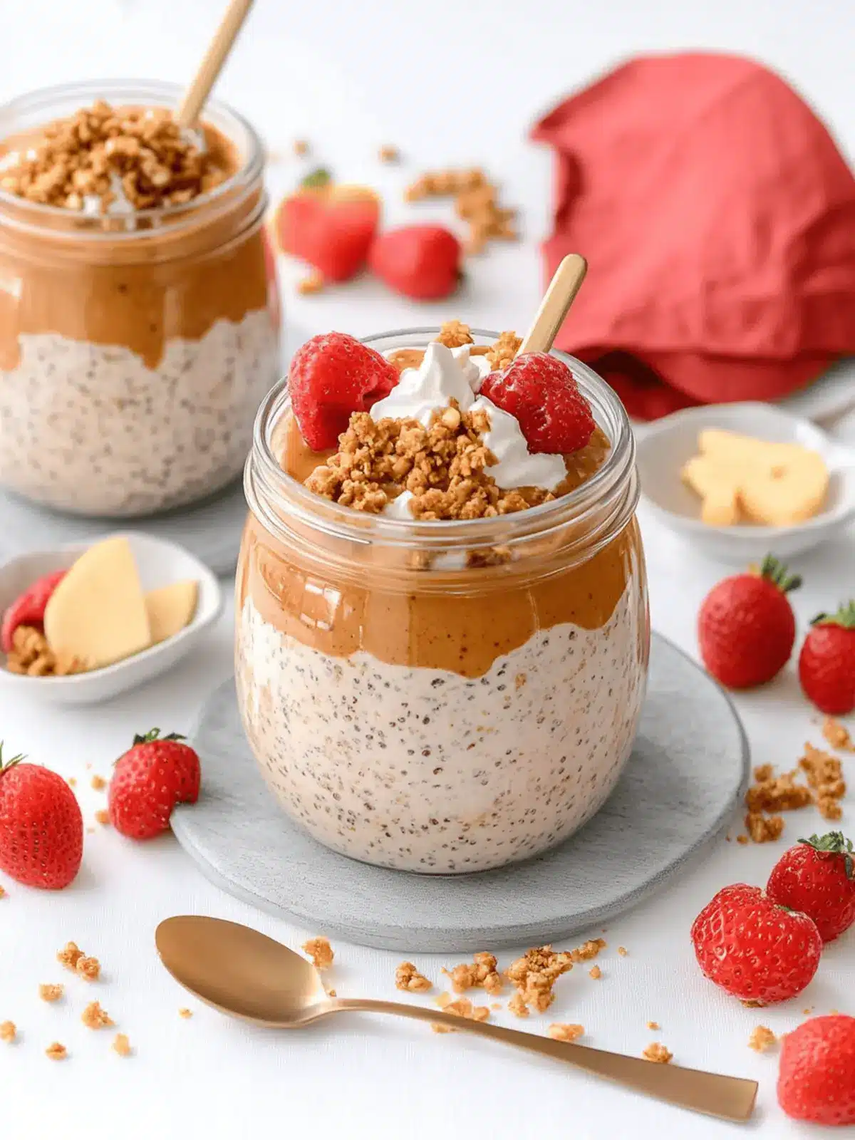 Keksteig-Overnight-Oats für ein gesundes Frühstück 3 Keksteig-Overnight-Oats