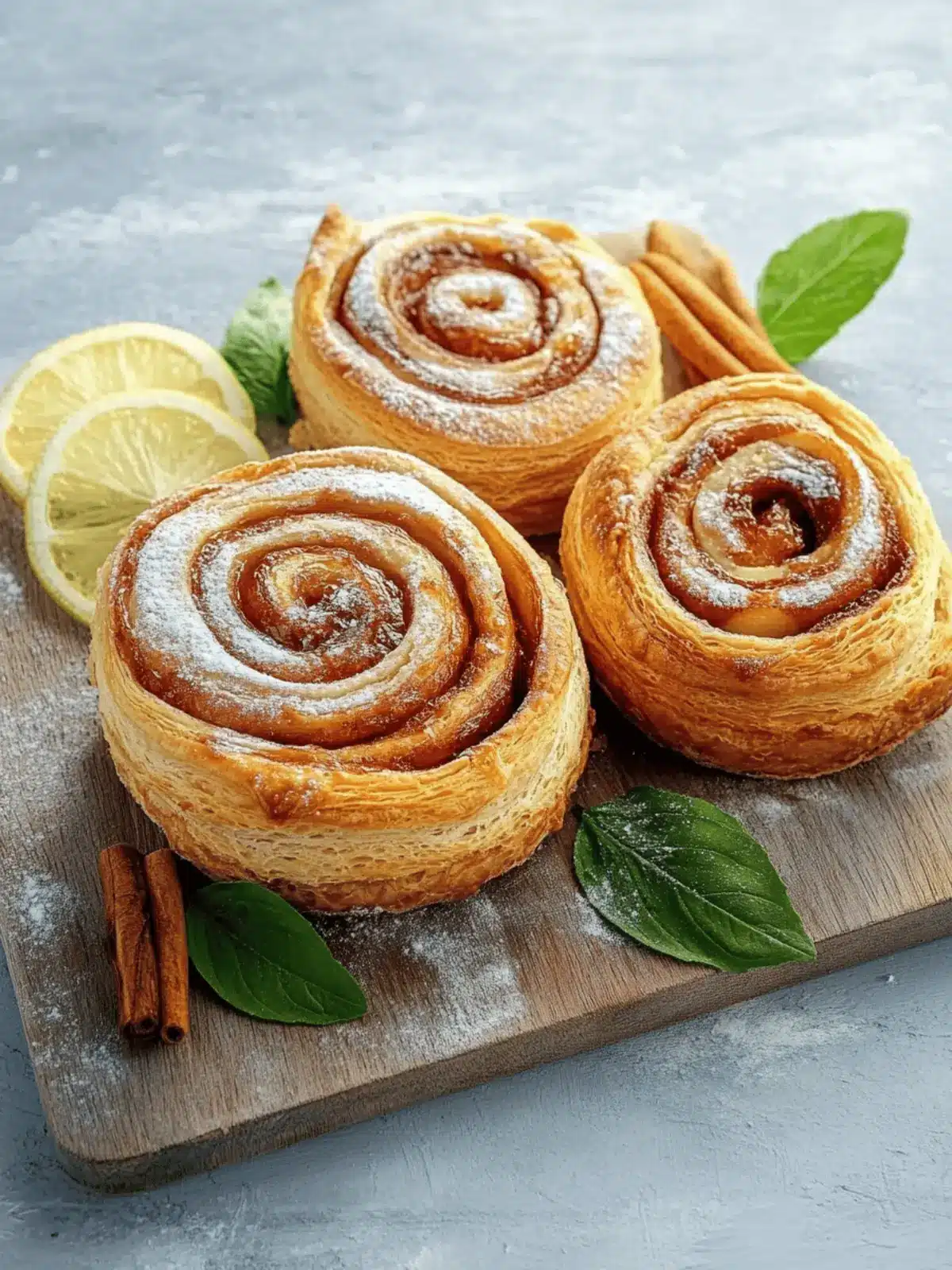 Zimtschnecken mit Blätterteig schnell und lecker 3 Zimtschnecken mit Blätterteig