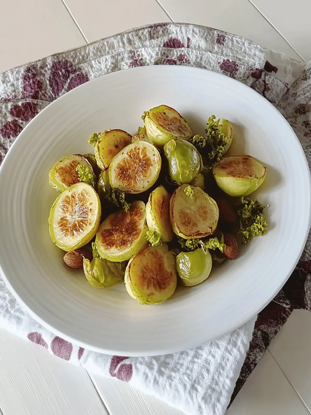 Cremige Rosenkohlpfanne für den perfekten Genuss 4 Cremige Rosenkohlpfanne