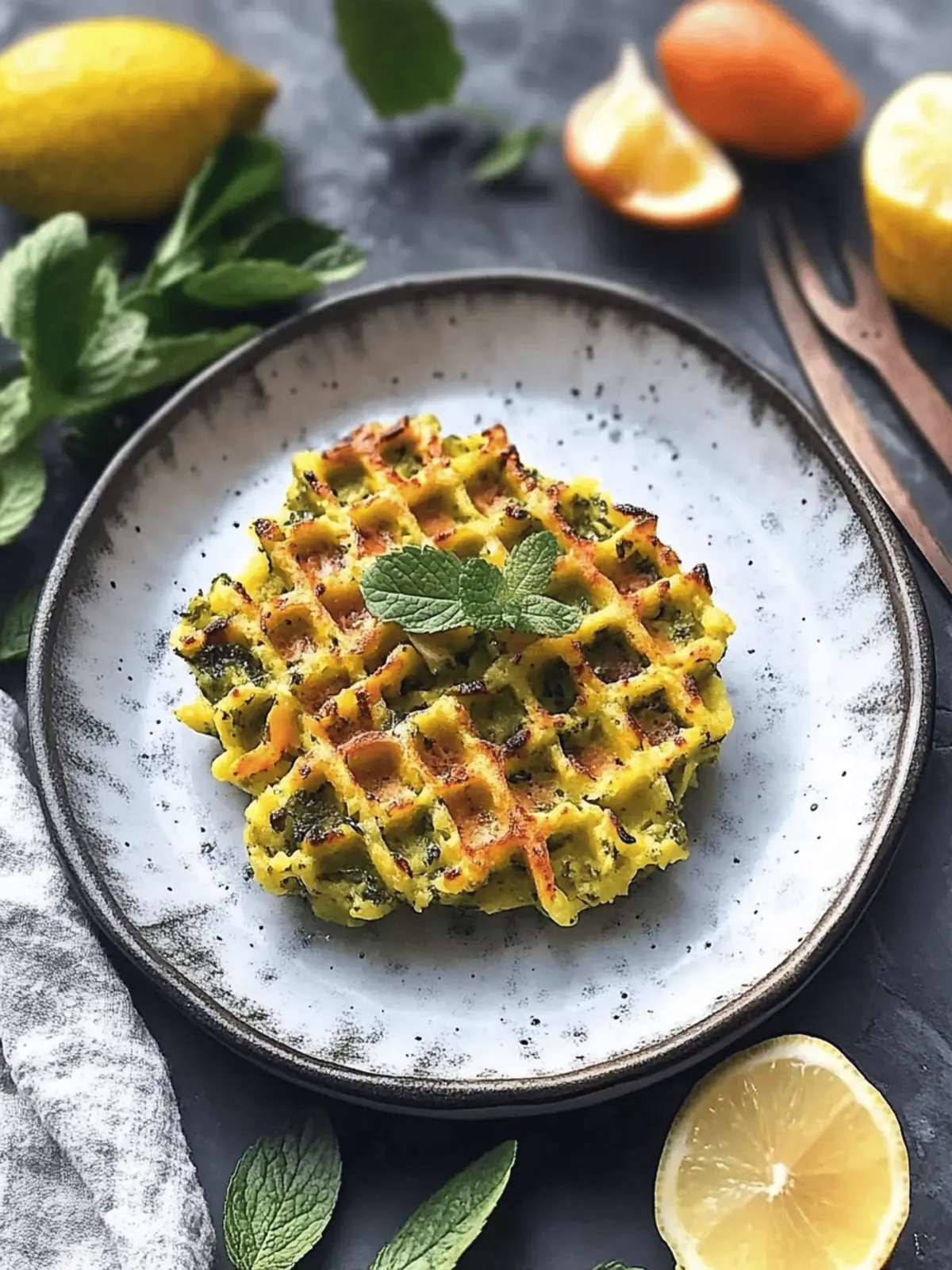 Zucchini Waffeln – Gesund und einfach zubereitet 2 Zucchini Waffeln