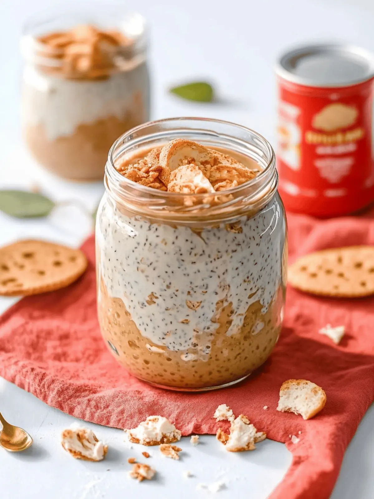 Keksteig-Overnight-Oats für ein gesundes Frühstück 4 Keksteig-Overnight-Oats