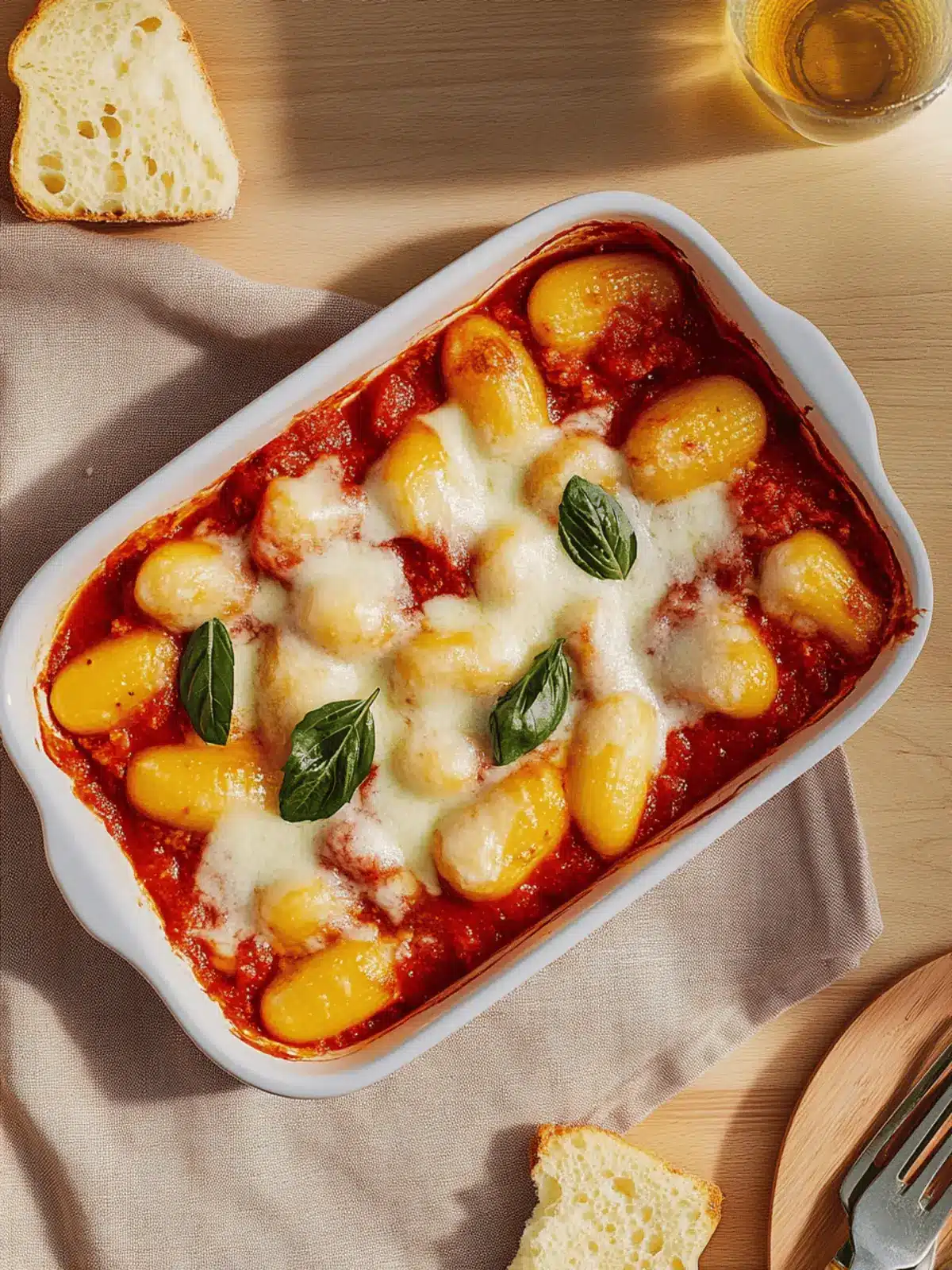 Gnocchi Auflauf Tomate Mozzarella – Ein herzhaftes Highlight 3 Gnocchi Auflauf Tomate Mozzarella