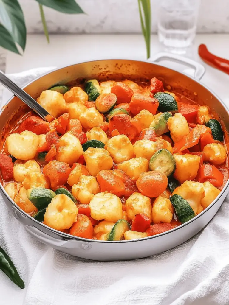 Gnocchi-Gemüse-Pfanne