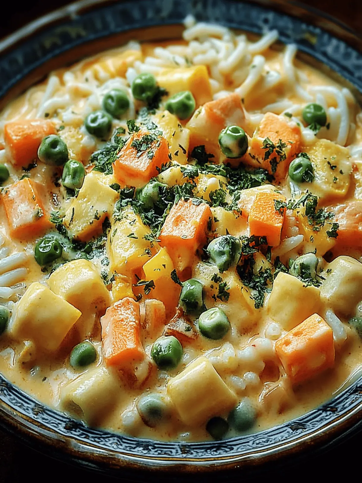 Gemüse Reis Frischkäse Sauce schnell und gesund 4 Gemüse Reis Frischkäse Sauce