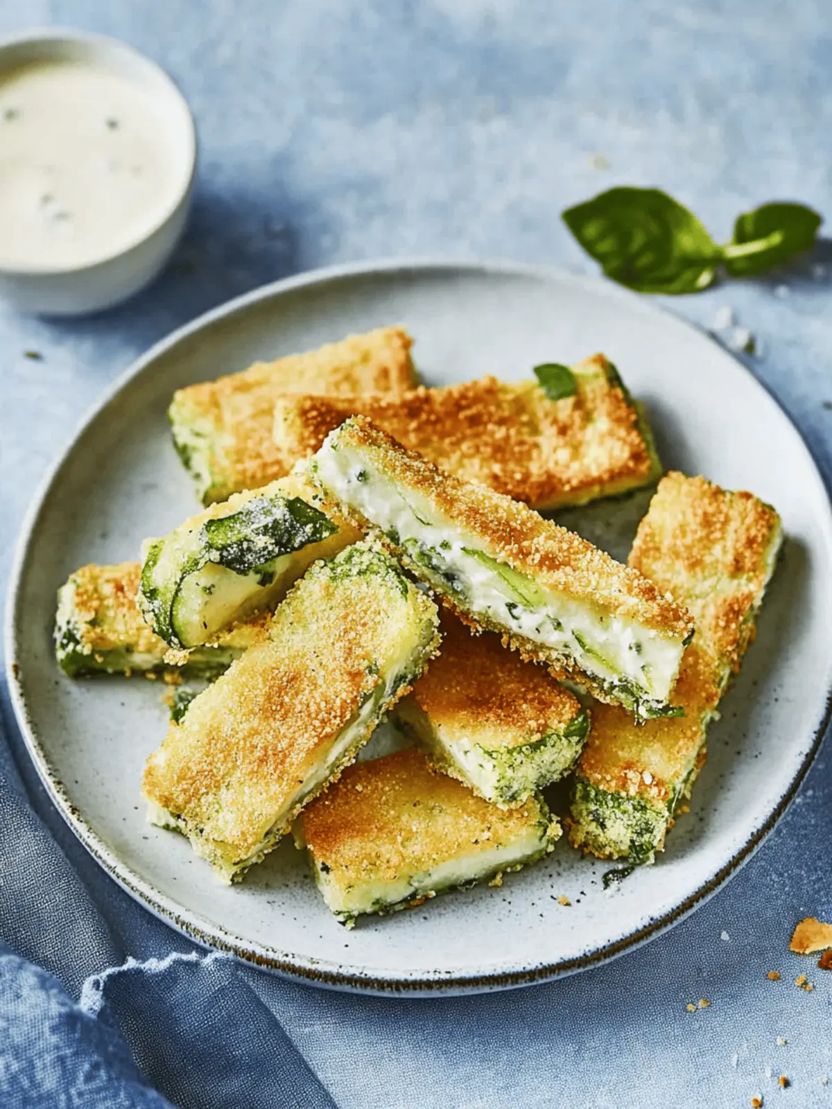 Knusprige Zucchini-Schnitzel mit Endiviensalat genießen 3 Knusprige Zucchini-Schnitzel zu Endiviensalat