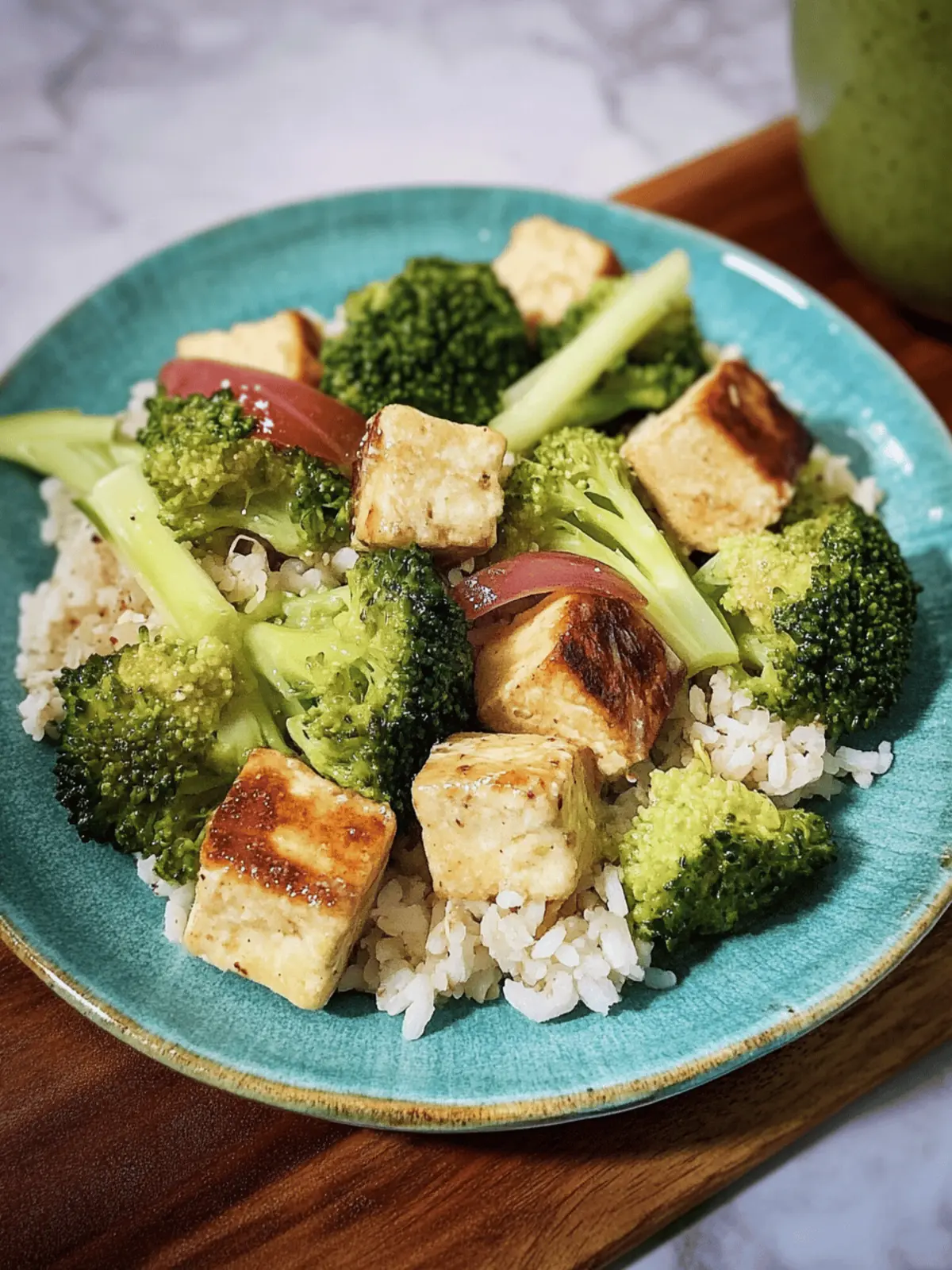 Sesam-Tofu & Brokkoli: Schnell und Lecker Kochen 4 Sesam-Tofu & Brokkoli