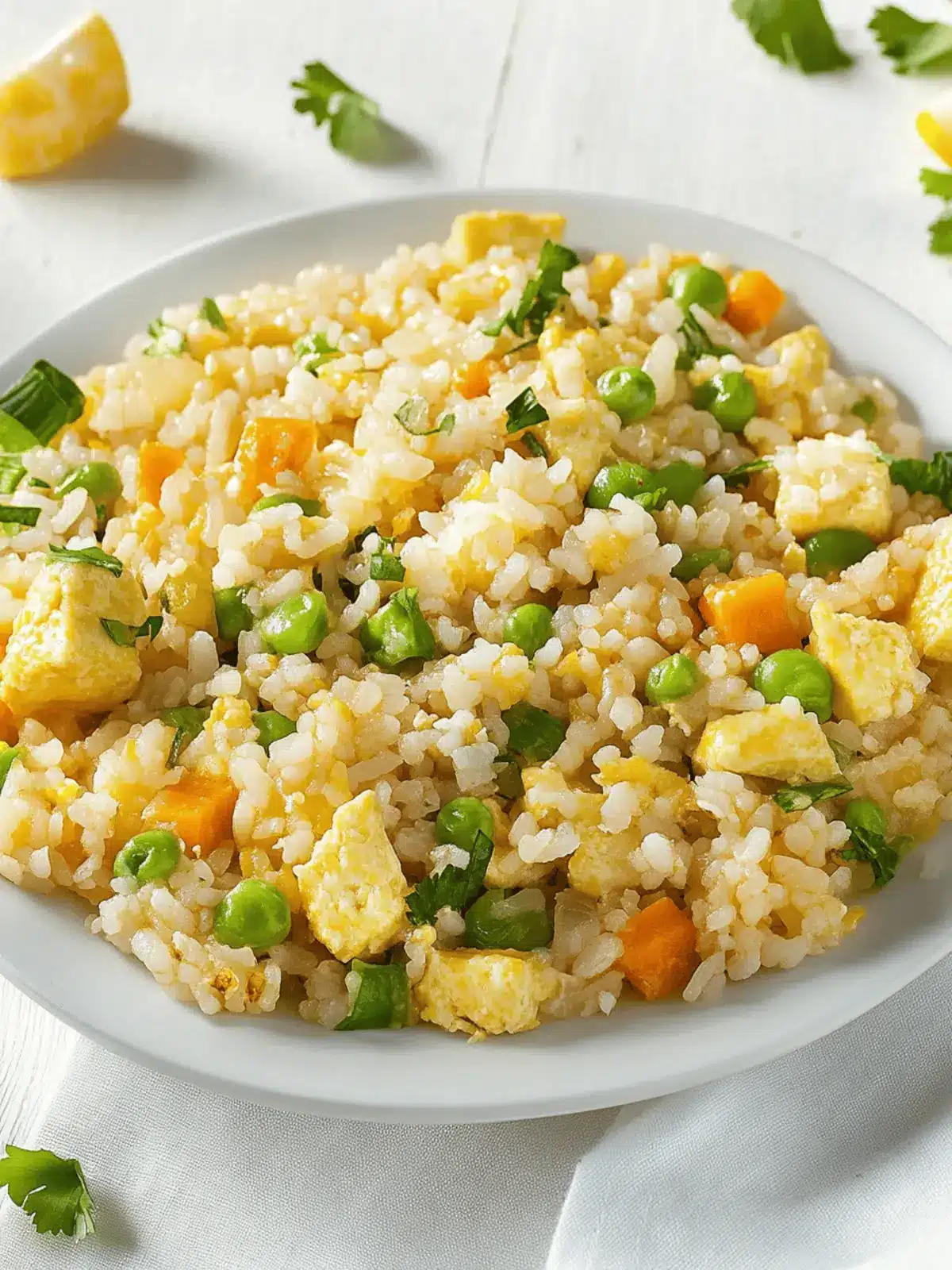 Fried Rice with Vegetables & Egg like at the Chinese