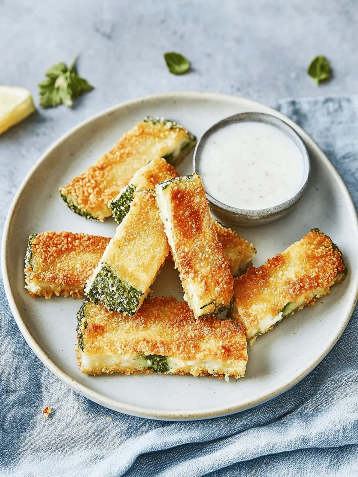 Knusprige Zucchini-Schnitzel mit Endiviensalat genießen 5 Knusprige Zucchini-Schnitzel zu Endiviensalat