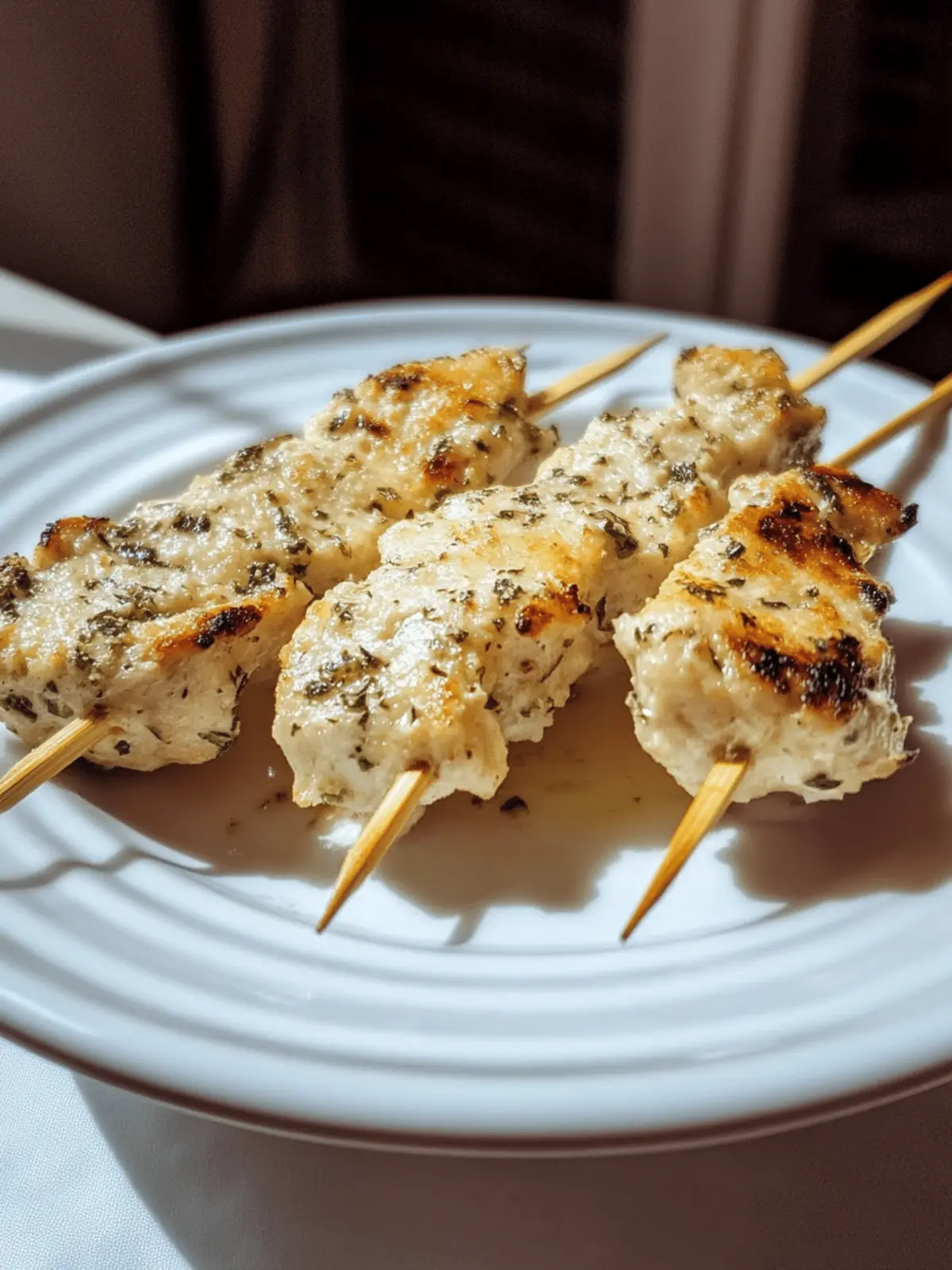 Knoblauch-Parmesan-Hähnchenspieße perfekt für jede Party 5 Knoblauch-Parmesan-Hähnchenspiße