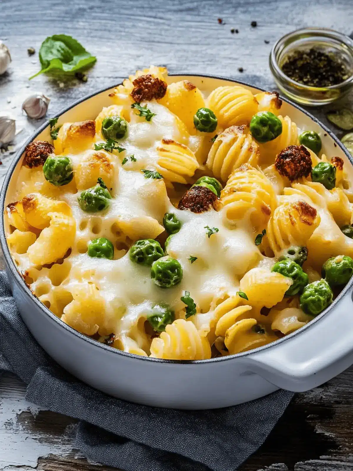 Vegetarischer Nudelauflauf für Herzliche Familienabende 2 Vegetarischer Nudelauflauf