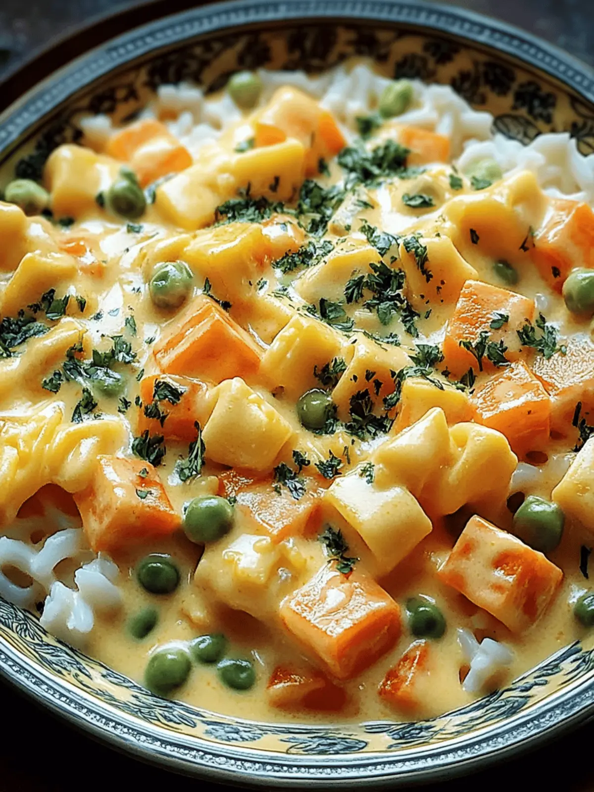 Gemüse Reis Frischkäse Sauce schnell und gesund 2 Gemüse Reis Frischkäse Sauce