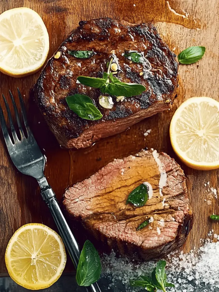 Pfannengebratene Ribeye-Steak