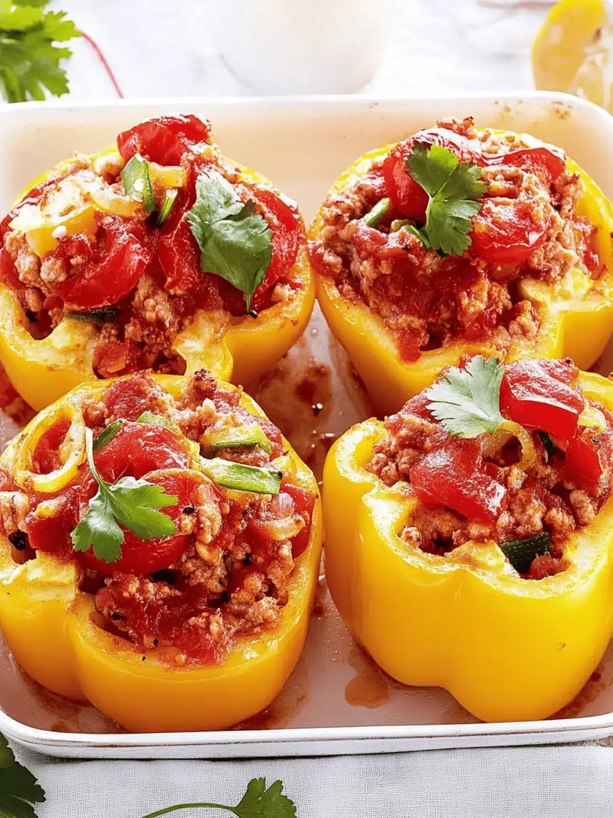 Gefüllte Paprika mit Hackfleisch für jeden Anlass 3 Gefüllte Paprika mit Hackfleisch