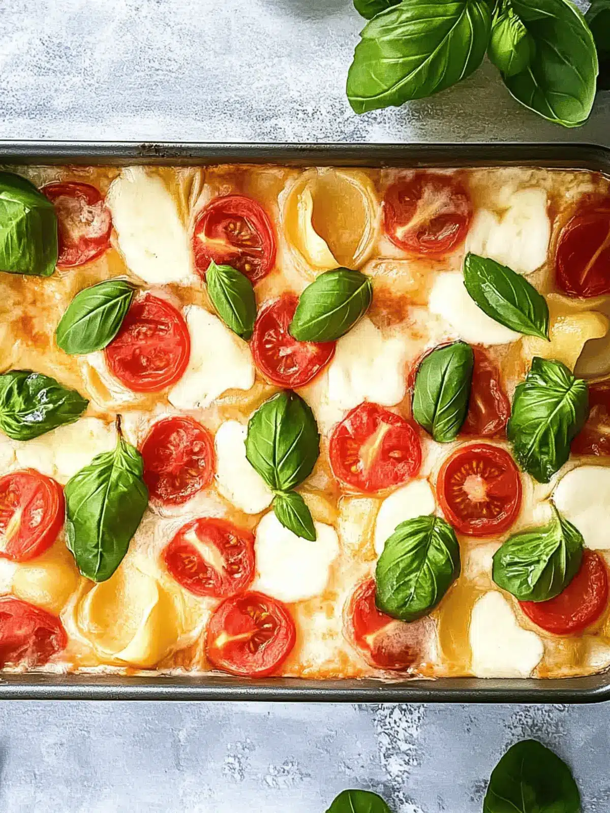 Tortellini Auflauf Tomaten Mozzarella für die Familie 4 Tortellini Auflauf Tomaten Mozzarella