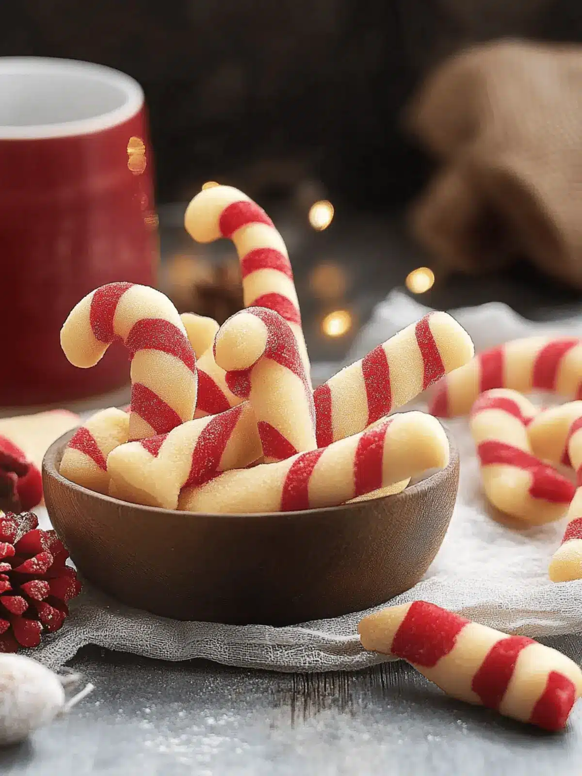 Festliche Zuckerstangen-Kekse für eine zauberhafte Weihnachtszeit 3 Festliche Zuckerstangen-Kekse