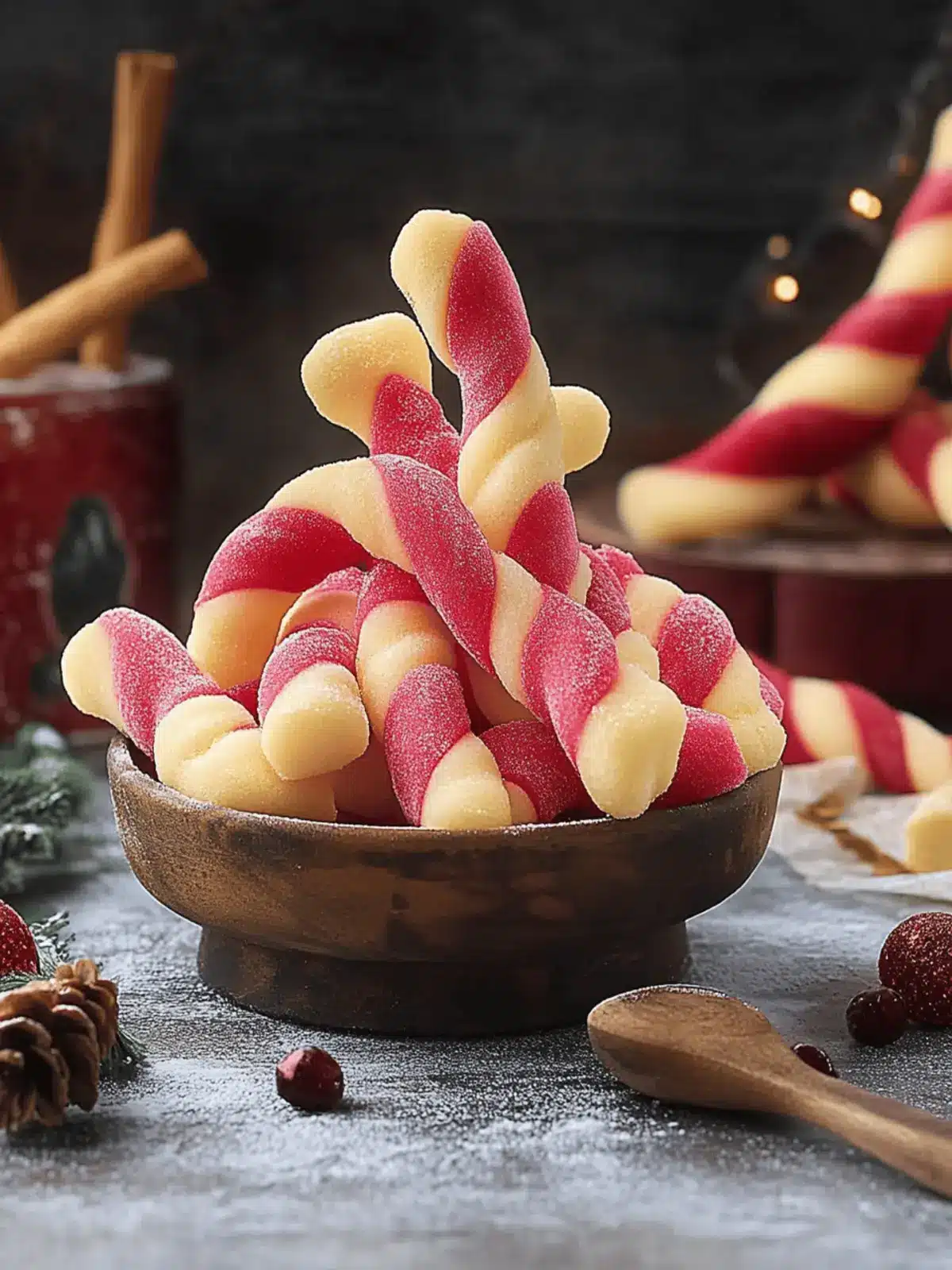 Festliche Zuckerstangen-Kekse für eine zauberhafte Weihnachtszeit 5 Festliche Zuckerstangen-Kekse